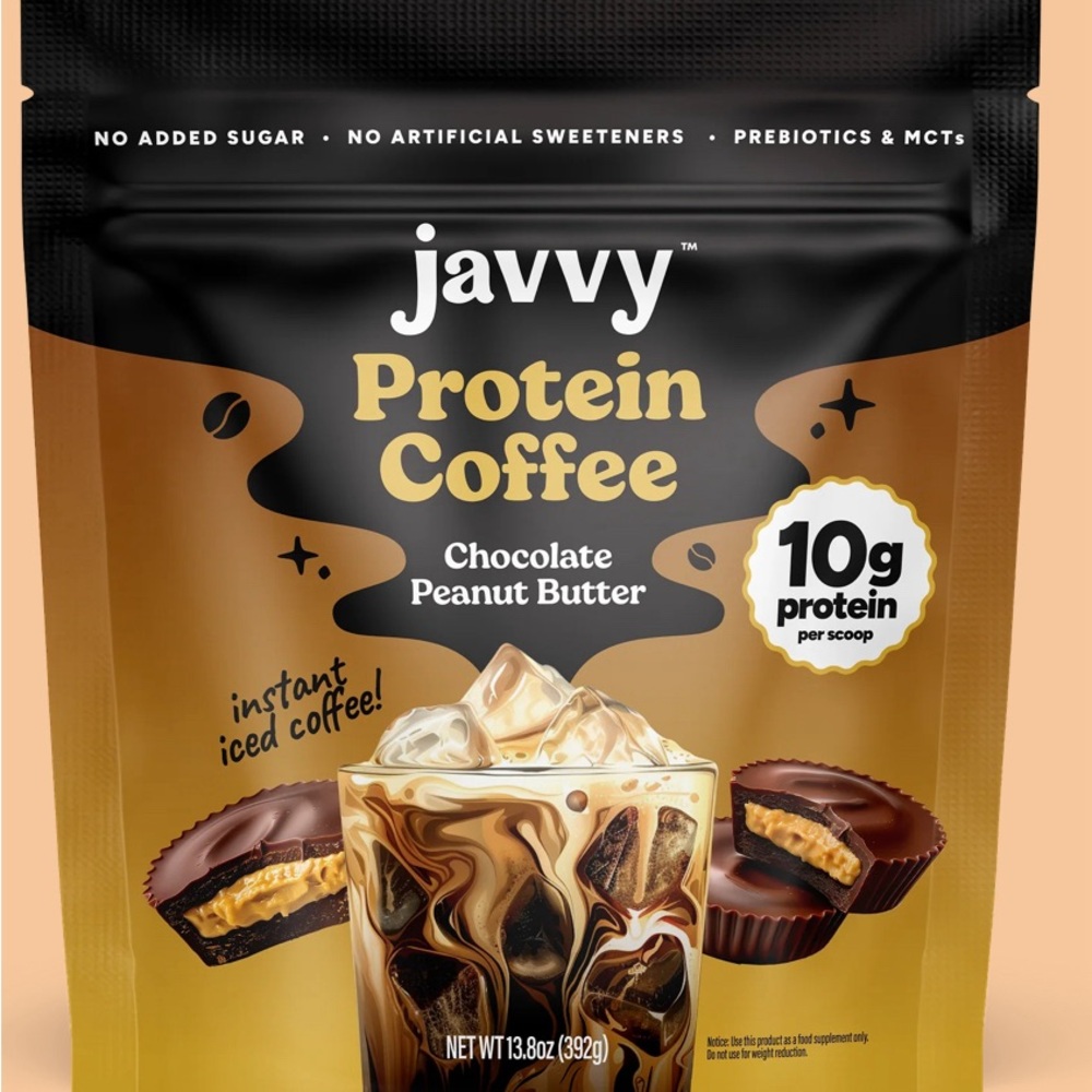 Javvy Protein Coffee Chocolate Peanut Butter